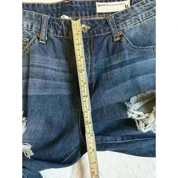 Special A Boyfriend Distressed Jeans M StyleP1239 - Picture 4 of 7